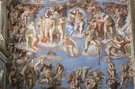 Amazon Com Classic Michelangelo S Sistine Chapel Last Judgement Poster Rare 24x36 Prints Posters Prints