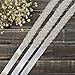 Remedios Embellished Satin Sash Bridal Wedding Belt for Women,Ivory