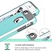 iPhone 5S Case, iPhone SE Case, Hinpia [Seaplays] Dual Layer Slim Bumper Cover Rugged Hybrid Shock-Absorption and Anti-Scratch Protective Case for Apple iPhone 5 5S SE (Mint/Gray)