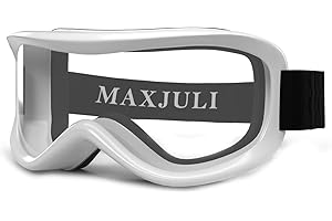 MAXJULI Kids Ski Goggles - Helmet Compatible Snow Goggles for Baby &Toddler with 100% UV Protection Age 0-4 4301