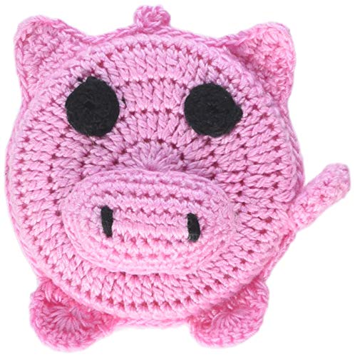 Paradise Exotic Shawl Pin Pig Crocheted Tape Measure 60