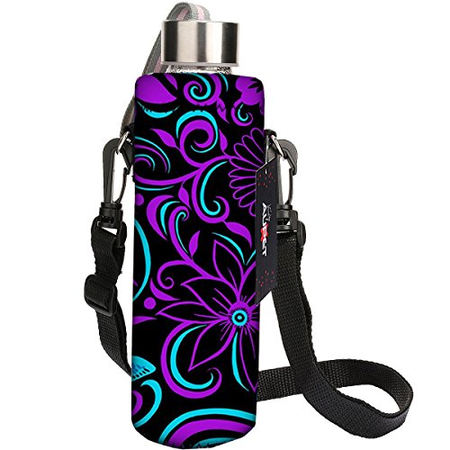 Cover Case Sleeve Pouch Bag Holder + Shoulder Strap 750ml:pb