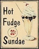 Malt Shop II Ice Cream Art Print Poster by Catherine Jones, 11 x 14