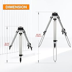 Surveying Tripod, Aluminum Survey Tripod with