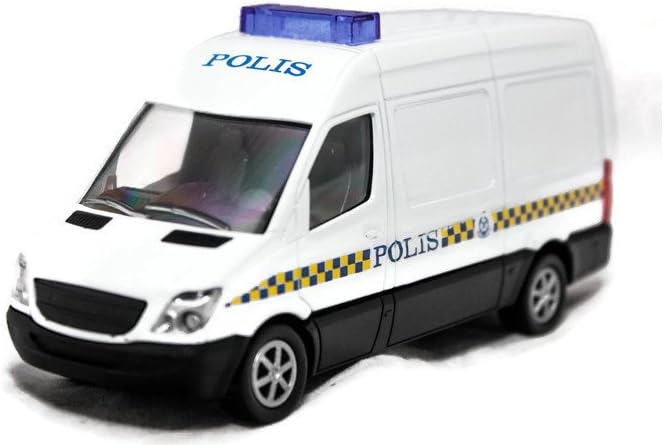 PDRM 1:43 Mercedes Benz Polis Police Diraja Malaysia 119 Diecast Car (White)