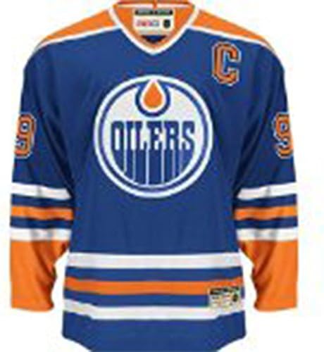 Wayne Gretzky #99 Edmonton Oilers CCM Heroes of Hockey Authentic Blue Jersey