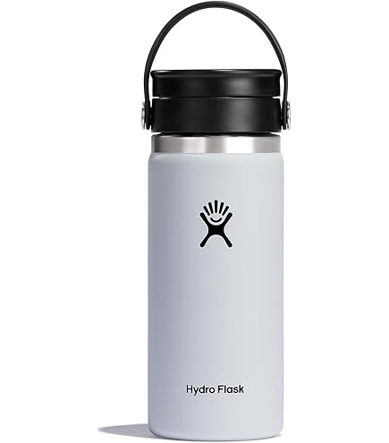 Amazon.com: HYDRO FLASK - Water Bottle 621 ml (21 oz) - Vacuum Insulated  Stainless Steel Water Bottle with Flex Straw Cap - BPA-Free - Standard  Mouth - White: Home & Kitchen