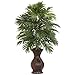 Nearly Natural Areca Palm with Urn Silk Plant