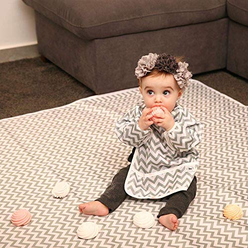 Baby Splat Mat for Under High Chair Floor Mat Splash Mat, Waterproof Floor Mat Anti Slip