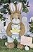 Bearington Petey & Peeps Stuffed Animal Dressed Bunny Rabbit with Chick 14" …