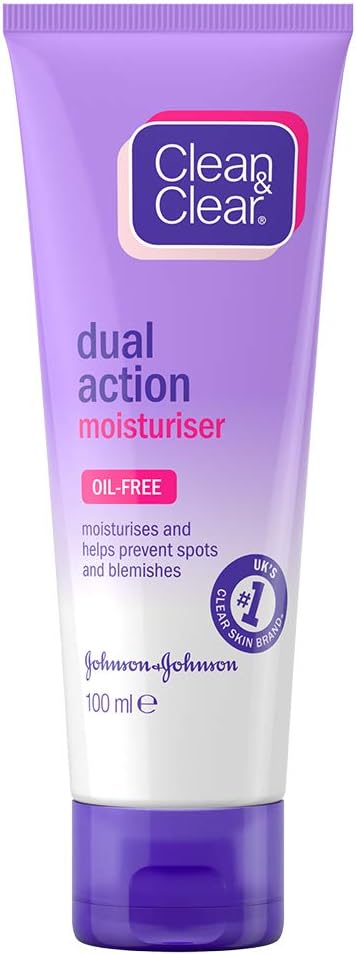 clean and clear dual action moisturizer price