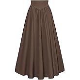 Scarlet Darkness Women Renaissance Maxi Skirt Flowy Long Skirts Victorian High Waisted Skirt