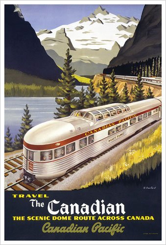 EuroGraphics CP Rail The Canadian 1000 Piece Puzzle