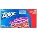 Ziploc Storage Bags, For Food, Sandwich, Organization and More, Smart Zipper Plus Seal, Quart, 48 Count, Pack of 3 (144 Total Bags) primary