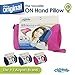 Cloudz On Hand Microbead Travel Pillow - Pink