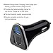 Car Charger:3 Port USB Car Charger 5.2 Amp + Micro USB Cable for Samsung Galaxy S7,S7 Edge, S6 Edge+, S4 S3, Galaxy Note 4 Edge, Note 5, LG G3 G4,G8, HTC One M8,more(Black)