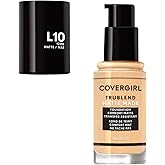 COVERGIRL TruBlend Matte Made Liquid Foundation, Fair Porcelain, 1 Fl Oz