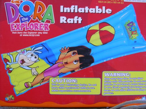 Nick Jr DORA the Explorer Inflatable Raft