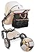 Diaper Bag- by Maman - with Matching Changing Pad - Stylish Designer Tote for Moms - for Baby Boys and Girls - DESIGN PATENT PENDING