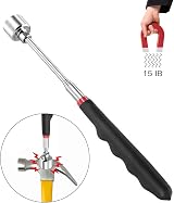 Preciva Magnetic Telescopic Pickup Tool with 3 LED Lights and Mirrors view 3