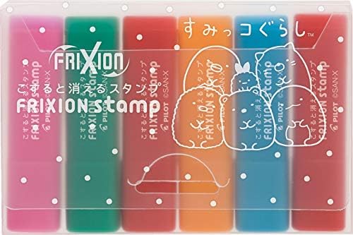 Amazon サンエックス すみっコぐらし フリクションスタンプ 6本セット Ft スタンプ 文房具 オフィス用品