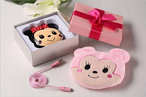 12000 mah 3D Cute Cartoon Power Bank Best Gift Portable Charger External Battery Backup For All Cellphone (red)