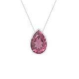 LUSTRE AND LIGHT Pear Shape Natural Pink Tourmaline
