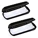 GAMMA RAY 2 Pairs Lightweight Rimless Flex Readers Reading Glasses - 1.50x