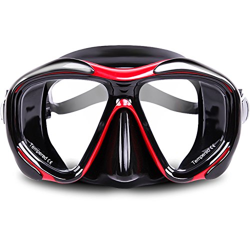 Teamyo Teyo Diving Mask, Scuba Diving Mask for Snorkeling Freediving Diving Panoramic Dive Mask