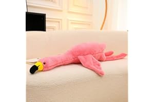 XQEYNT 26" Flamingo Stuffed Animal Plush Pillow Pink Flamingos Gifts Soft Plush Doll Toys Gift for Kids and Adults（Pink）