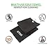 STIXX Tri-Fold Microfiber Golf Towel. Light Weight & Quick Drying. Best for Cleaning all types of Clubs, Irons & Drivers. Heavy Duty Clip Attaches to Your Golf Bag. Clean Clubs = Better Golf!