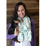 (11 COLORS) Bella Doxie Dachshund Dog Scarf, Women's Animal Print Tassel Shawl (11 COLORS) Bella Doxie Dachshund Dog Scarf, Women's Animal Print Tassel Shawl