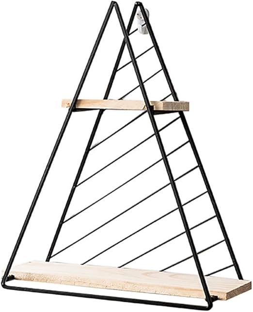 Wsnbb Estante De Pared Repisa Triangular De Hierro Forjado