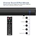 Vinoil Bluetooth Sound Bars for TV, Strong Bass Dual Connection Wired and Wireless Sound Bar, Speakers with Build in Subwoofer