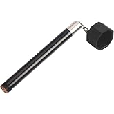LAKE OF FIRE Pool Cue Chalk Holder with Pool Cue Shaper for Billiards | 2-in-1 Billiards Pool Accessories, Portable Pool Chalk Holder Pocket, Professional Billiards Gifts for Men