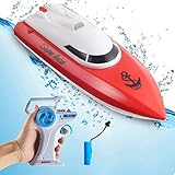Remote Control Boats for Pools and Lakes,12+ mph