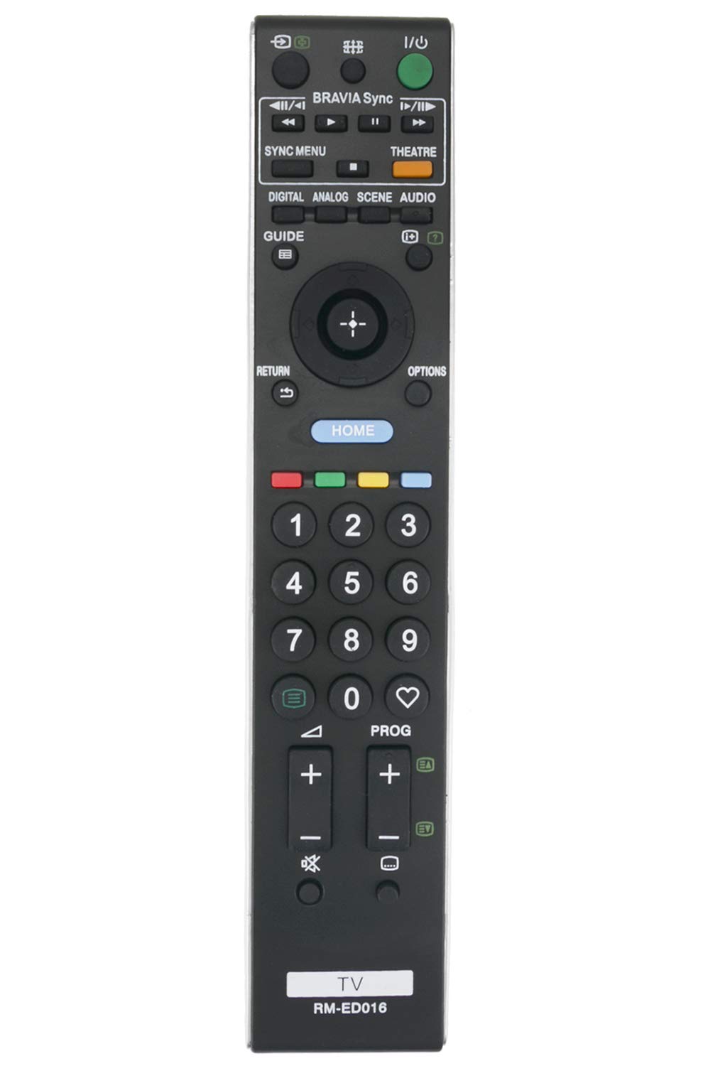 VINABTY RM-ED016 Replacement Remote Fit for Sony LCD TV Bravia KDL-40W5500 KDL-46WE5 KDL-40WE5 KDL-37W5500 KDL-32V5500 KDL-32W5500