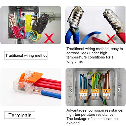 6 Connector+Assortment+Splicing+Electrical+Stranded