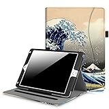 Fintie iPad 9.7 Inch 2017 / iPad Air 2 / iPad Air Case - [Corner Protection] Multi-Angle Viewing Folio Stand Cover w/ Pocket, Auto Wake / Sleep for Apple iPad 2017 Model, iPad Air 1 2, Rough Sea