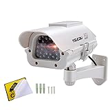 YSUCAU Solar Powered CCTV Security Fake Dummy