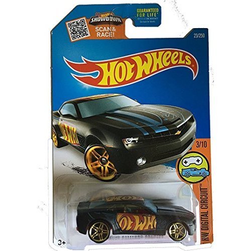 Hot Wheels, 2016 HW Digital Circuit, Chevy Camaro Concept [Black] 23/250