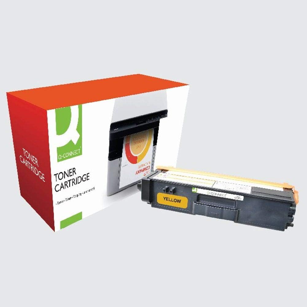 Q-Connect Remanufactured Toner for Brother 4570CDW Cartridge, Yellow