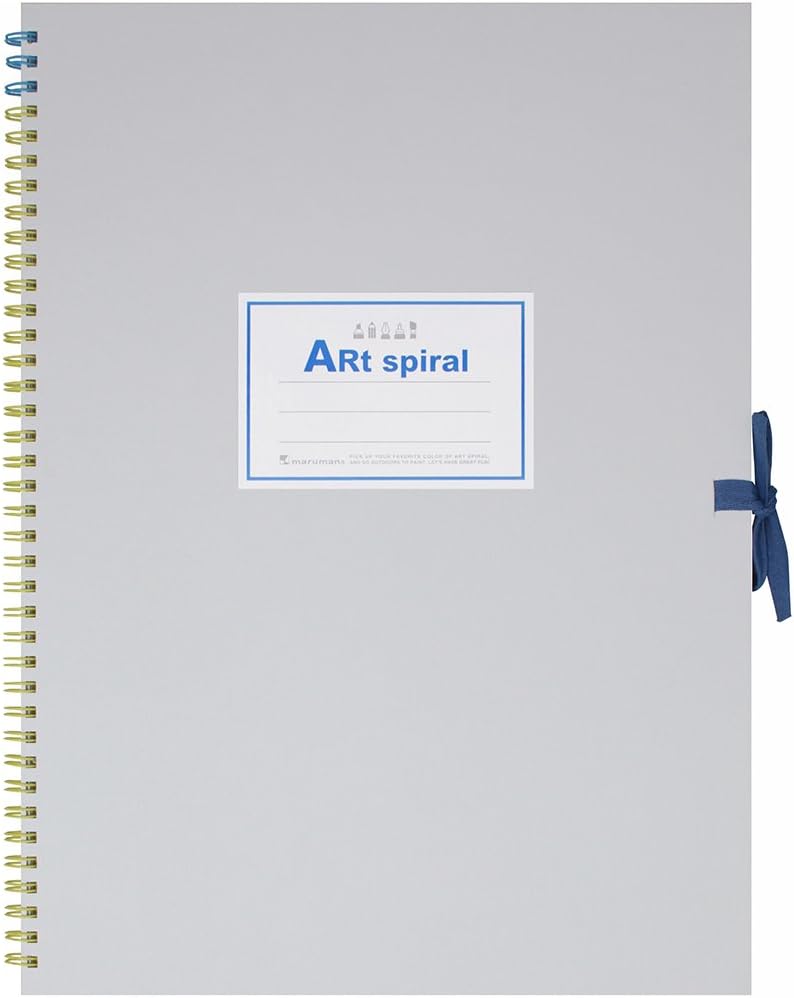 ART SPIRAL F4 Sketchbook, White