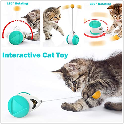 Interactive Cat Chasing Toys for Indoor Cats, Kitten Chaser Toys with