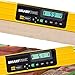 M-D Building Products 92500 SmartTool 24-Inch Digital Level, Yellow, Gen3