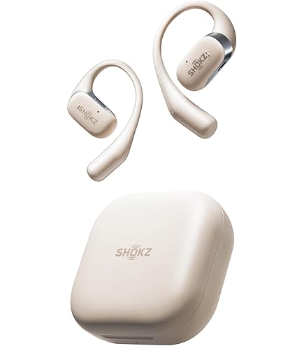 Shokz OpenFit ワイヤレスイヤホン ベージュ+保護ケース Amazon.com: [Secure Lock] Silicone Case for SHOKZ OpenFit Open-Ear