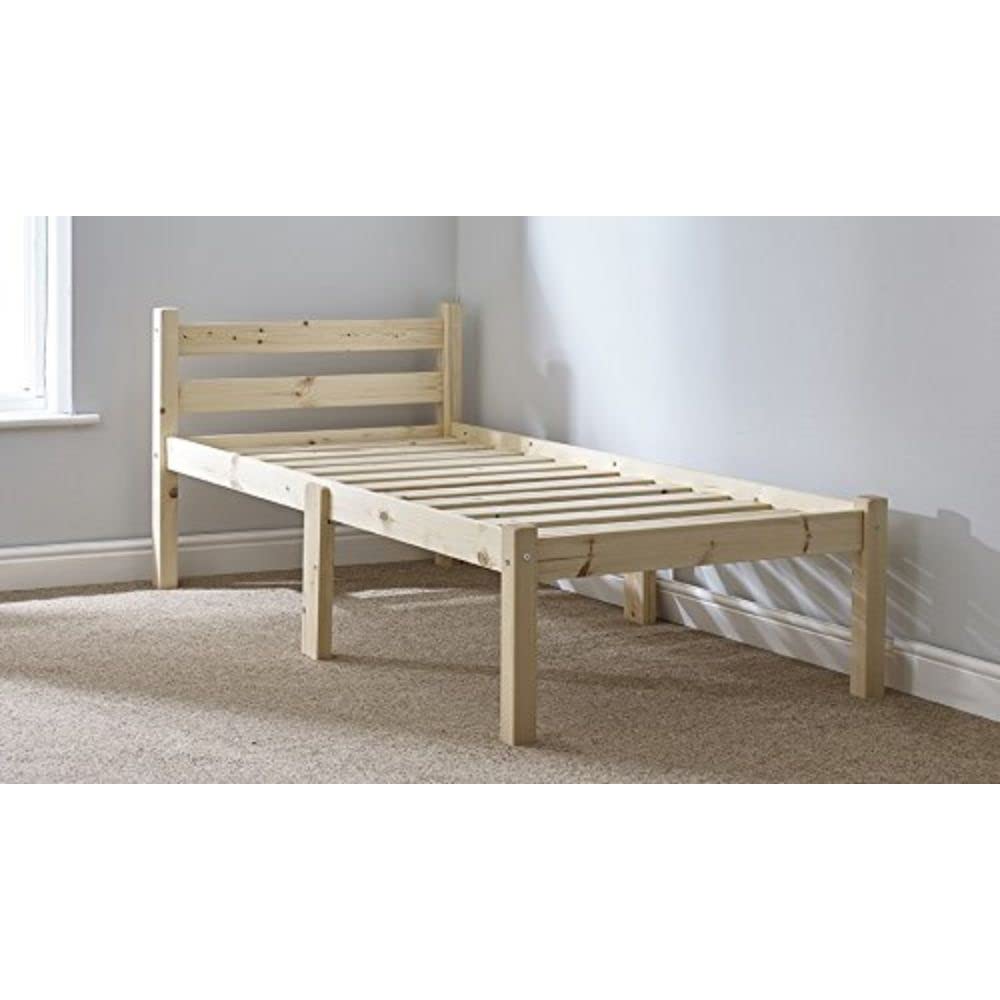 STRICTLY BEDS&BUNKS Limited Thor Pine Single Bed (Short) Single 2ft 6 (5ft 9 Length)