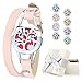 Aromatherapy bracelet, Anxiety Ease Essential Oils Diffuser Bracelet Jewelry for Women, Perfect Birthday Gifts for Women with 8 Color Reusable Refill Pads Christmas Gifts for Women