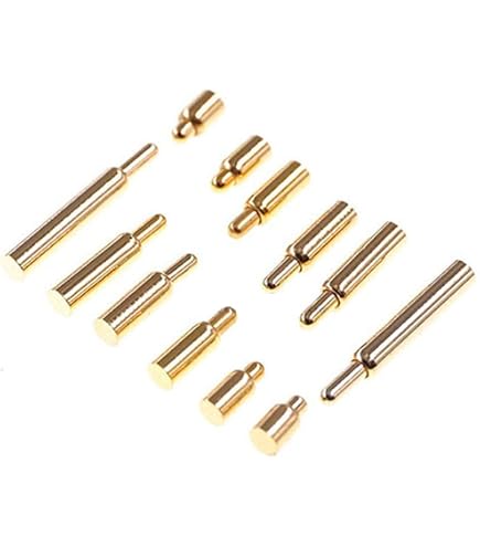 Spring Loaded Connector Pogo Pin 5Pin 2.54mm Pitch Through Holes PCB Vertical with Panel Mount Single Row Strip,1Pair Male Female, Spring Pins - Canada Spring Loaded Connector Pogo Pin 5Pin 2.54mm Pitch Through Holes PCB Vertical with Panel Mount Single Row Strip,1Pair Male Female, Spring Pins - Canada