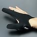 Uniwit Professional Thumb and Index Finger Glove for Fishing - Protect Finger,Anti-Slip, Anti-Scratch-Black